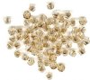 25 4.5mm Golden Shadow Swarovski Simplicity Beads